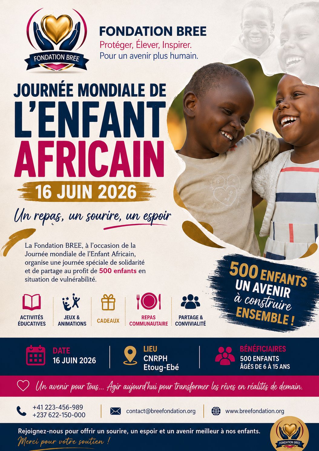 JOURNÉE MONDIALE DE L'ENFANT AFRICAIN